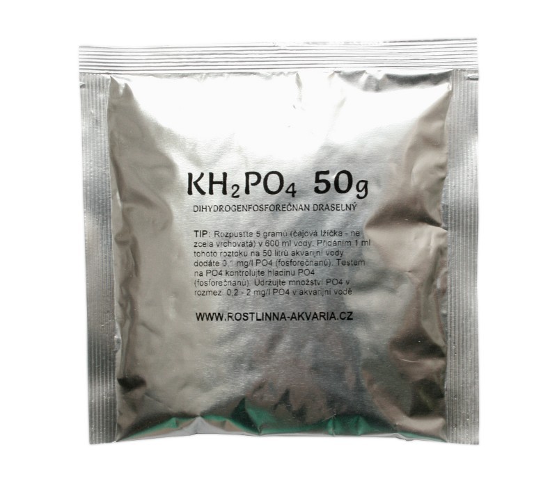 FOSFO PLUS - dihyd. fosforečnan draselný (KH2PO4) - 50g