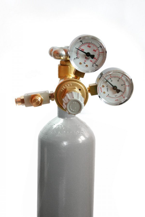 Kompletní CO2 systém s 5 l lahví bez nočního vypínání