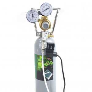 Kompletní CO2 set s 5 l lahví s nočním vypínáním s pH kontrolérem